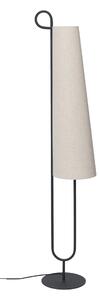 FERM LIVING Stojací lampa Ancora, Black/Natural