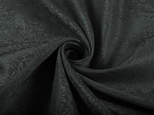 Biante Velký teflonový oválný ubrus TF-046 Venezia černý 240x280 cm