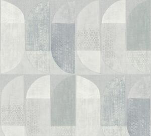 A.S. Création | Vliesová tapeta na zeď Geo Nordic 37531-5 | 0,53 x 10,05 m | šedá