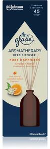 GLADE Aromatherapy Pure Happiness aroma difuzér Orange + Neroli 80 ml