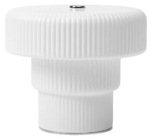 FERM LIVING Přenosná lampa Ripple, White