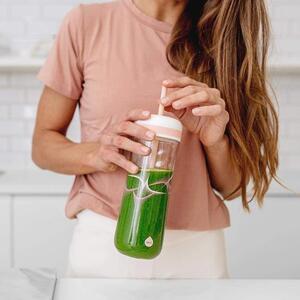 EQUA Flow Beat 2v1 800 ml ekologická plastová lahev na pití bez BPA na sport