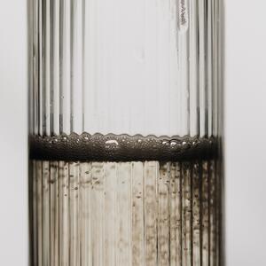 FERM LIVING Skleničky na šampaňské Ripple Flutes, Clear, sada 2 kusů 2