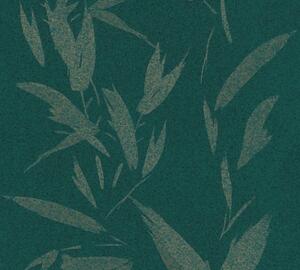 A.S. Création | Vliesová tapeta na zeď New Elegance 37549-1 | 0,53 x 10,05 m | zelená, zlatá