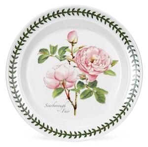 Keramický talíř Botanická zahrada - Růže 20 cm