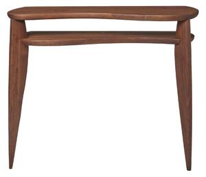 FERM LIVING Konzolový stolek Feve, Walnut