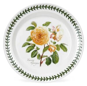 Keramický talíř Botanická zahrada - Růže 20 cm
