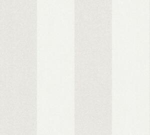 Vliesová tapeta na zeď New Elegance 37554-1 | 0,53 x 10,05 m | béžová, krémová, bílá | A.S. Création