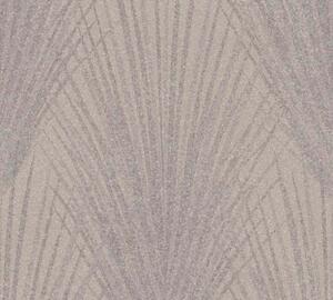 A.S. Création | Vliesová tapeta na zeď New Elegance 37553-1 | 0,53 x 10,05 m | béžová, hnědá, šedá