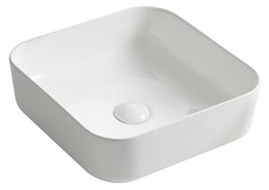BPS-koupelny Deskové keramické umyvadlo Tona 38 (38x38 cm)