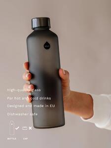 EQUA Mismatch Ash 750 ml designová luxusní ekologická skleněná lahev na pití