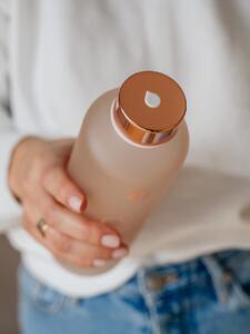 EQUA Mismatch Bloom 750 ml designová luxusní ekologická skleněná lahev na pití