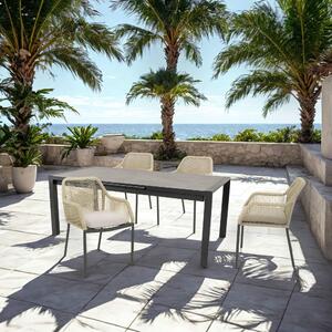 ZAHRADNÍ STŮL, kov, plast, 200-260/96/76 cm Ambia Garden - Online Only zahradní nábytek, Online Only