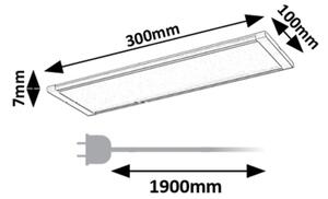 Rabalux 78021 - LED Podlinkové svítidlo se senzorem TARELO LED/6W/230V