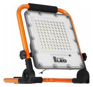 LED Nabíjecí reflektor se stojanem LED/50W/3,2V 4500K 5000 mAh IP65 oranžová