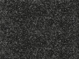 SPOLTEX Metrážový koberec SANTANA / 50 ČERNÁ podklad GUMA BARVA: Černá, ŠÍŘKA: 4 m