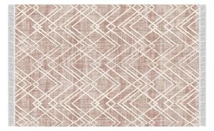 TEMPO Oboustranný koberec, béžová/vzor, NESRIN Rozměr: 120x180 cm