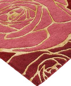 Webschatz Tkaný koberec, červená