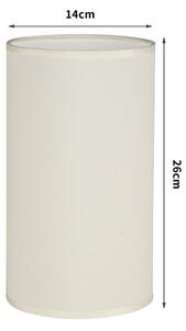 Brilagi - Stínidlo ke stolní lampě TABLON E27 pr. 14 cm krémová