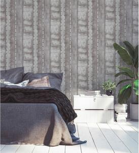 A.S. Création | Vliesová tapeta na zeď Industrial 37743-2 | 0,53 x 10,05 m | bílá, šedá