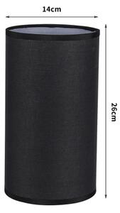 Brilagi - Stínidlo ke stolní lampě TABLON E27 pr. 14 cm černá