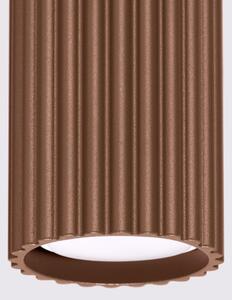 BRILAGI - LED Bodové svítidlo CRESTO 1xGU10/10W/230V 10 cm hnědá