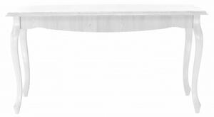 TEMPO Jídelní stůl DA19, sosna bílá, 146x76 cm, VILAR
