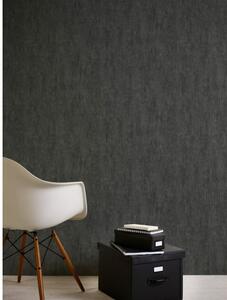 A.S. Création | Vliesová tapeta na zeď Industrial 37746-6 | 0,53 x 10,05 m | černá, metalická, šedá