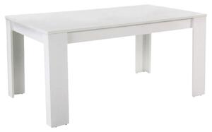 TEMPO Jídelní stůl, bílá, 160x90 cm, TOMY NEW
