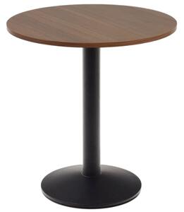 Ořechový bistro stolek Kave Home Esilda 70 cm