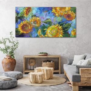 Obraz na plátně Obraz na plátně Květiny slunečnic