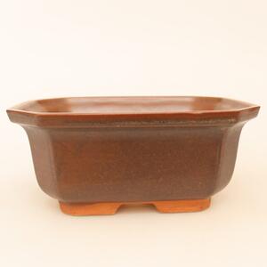 E-bonsai Keramická Miska 15 x 12 x 7 cm hnědá