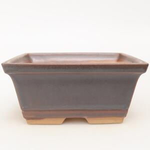 E-bonsai Keramická Miska 14,5 x 12,5 x 7 cm hnědá