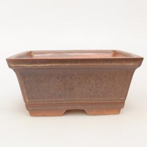E-bonsai Keramická Miska 14,5 x 12,5 x 7 cm hnědá