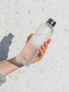 EQUA Mismatch Velvet Black 750 ml designová luxusní ekologická skleněná lahev na pití