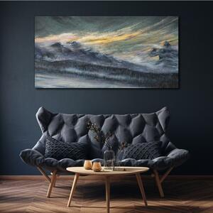 Obraz na plátně Obraz na plátně Zimní hory Sněhová divoká zvěř