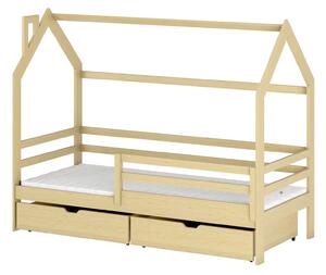 Legno Dětská postel ve tvaru domku Lilly borovice Rozměr (cm): 80x160