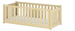 Legno Dětská postel s ohrádkou Koncept borovice Rozměr (cm): 80x160
