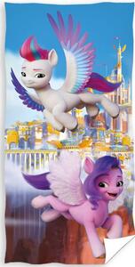 Carbotex Bavlněná froté osuška 70x140 cm - Můj Malý Pony Létající Pegasové