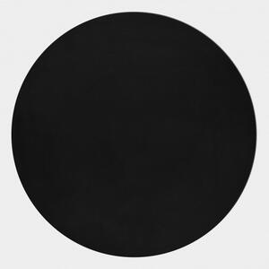 Vopi | Kusový koberec kruh Pouffy 5100 black - Kruh 120 cm průměr