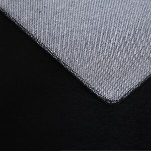 Vopi | Kusový koberec Pouffy 5100 black - 80 x 150 cm