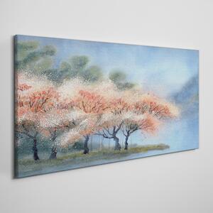 Obraz na plátně Obraz na plátně Strom květiny abstrakce