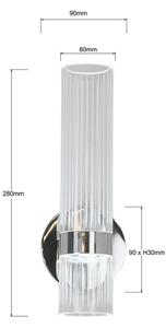LED Nástěnné svítidlo AMBIENTE LED/6W/230V 3000/4000/6000K lesklý chrom