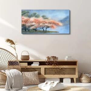Obraz na plátně Obraz na plátně Strom květiny abstrakce