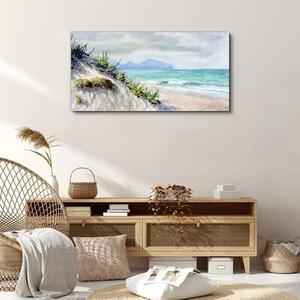 Obraz na plátně Obraz na plátně Pobřežní pláž příroda