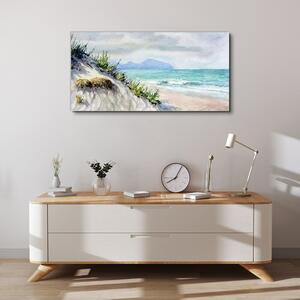 Obraz na plátně Obraz na plátně Pobřežní pláž příroda