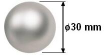 Garnýž kovová 400 cm dvouřadá - dvojitá 19 Pluton crystal satina