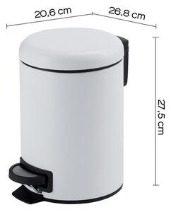 Gedy - Odpadkový koš POTTY 5 l Soft Close bílá