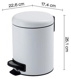 Gedy - Odpadkový koš POTTY 3 l Soft Close bílá