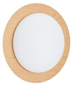 Kave Home Nástěnné světlo Novae 40 cm s dřevěným efektem